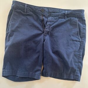 Ag Adriano goldschmied - 31 - men’s medium dress shorts, blue